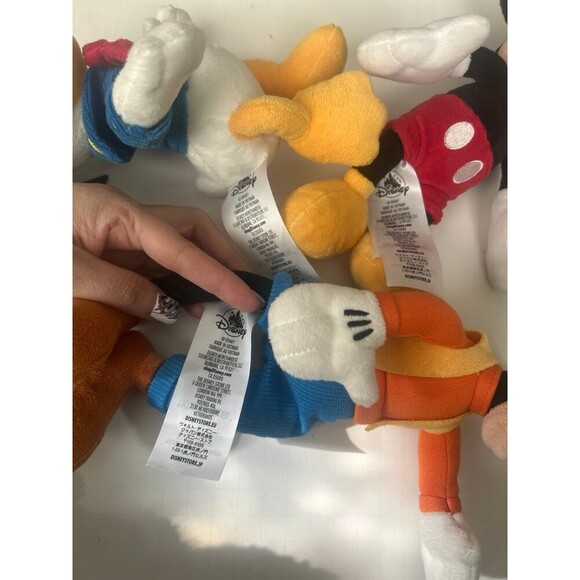 3 MICKEY MOUSE DONALD DUCK & GOOFY PLUSH STUFFED ANIMALS SOFT TOYS BUNDLE - Picture 3 of 6